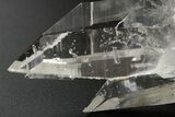 Striated Colombian Quartz Crystal Cluster - Peña Blanca Mine #330450-1